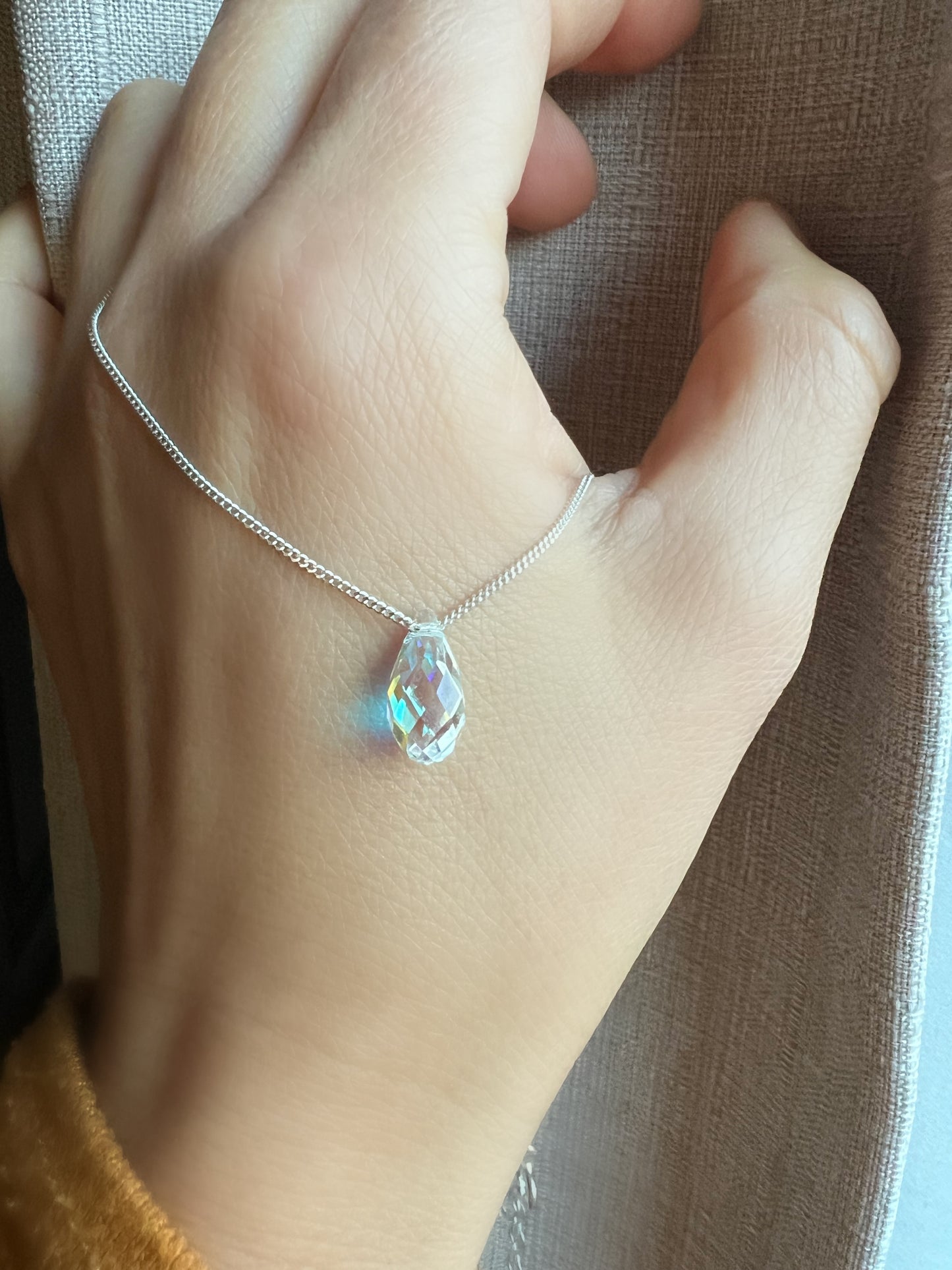 Floating Crystal Necklace